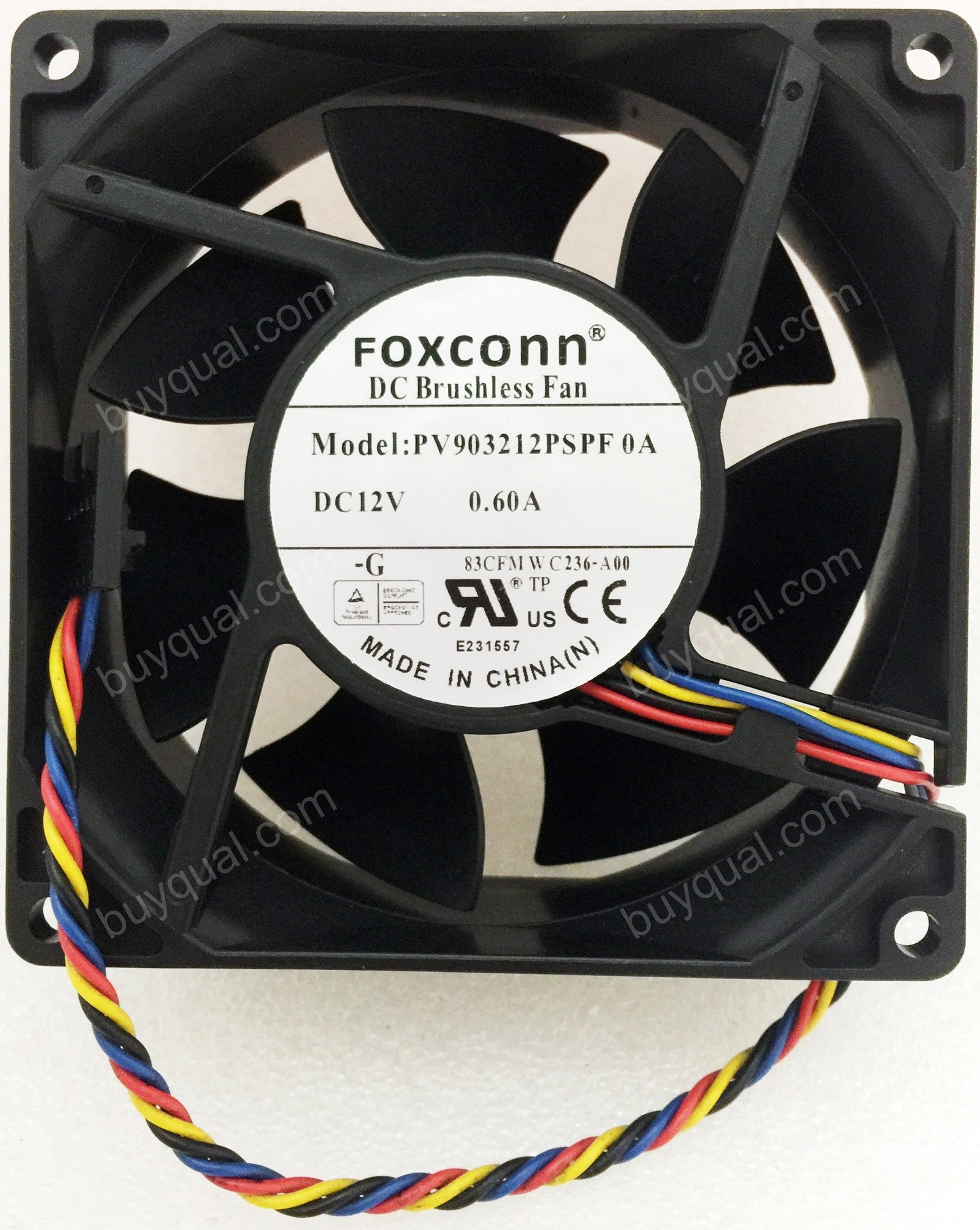 FOXCONN PV903212PSPF 0A 0B PV903212PSPF0A PV903212PSPF0B 12V 0.60A 4wires cooling fan FOXCONN PV903212PSPF 0A 0B PV903212PSPF0A PV903212PSPF0B 12V 0.60A 4wires cooling fan